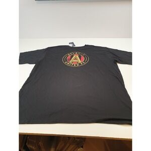 Atlanta United FC Shirt Mens 4XLT Black MLS Soccer Distressed Graphic T-Shirt
